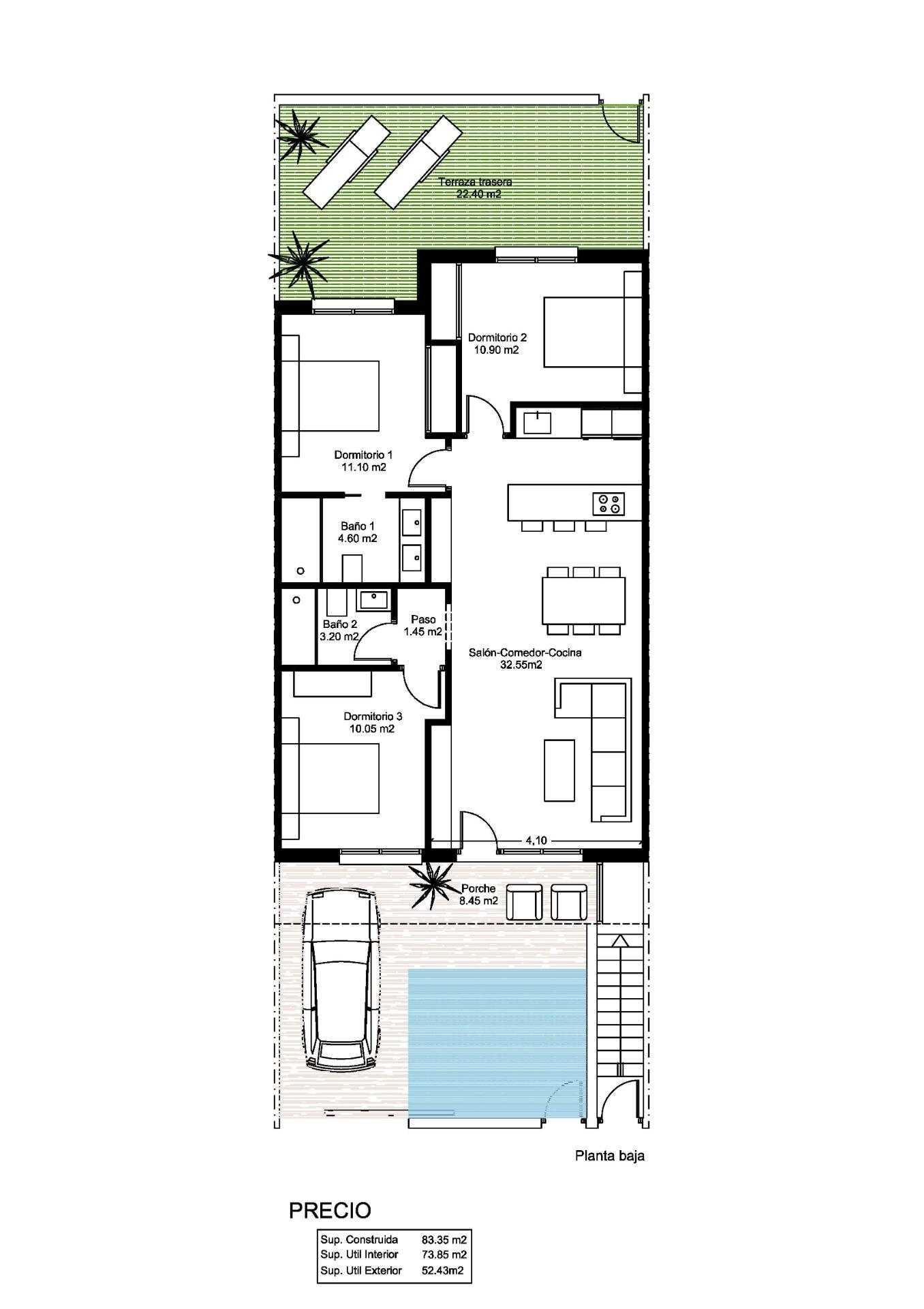 Bungalow w Santiago de la ribera #23