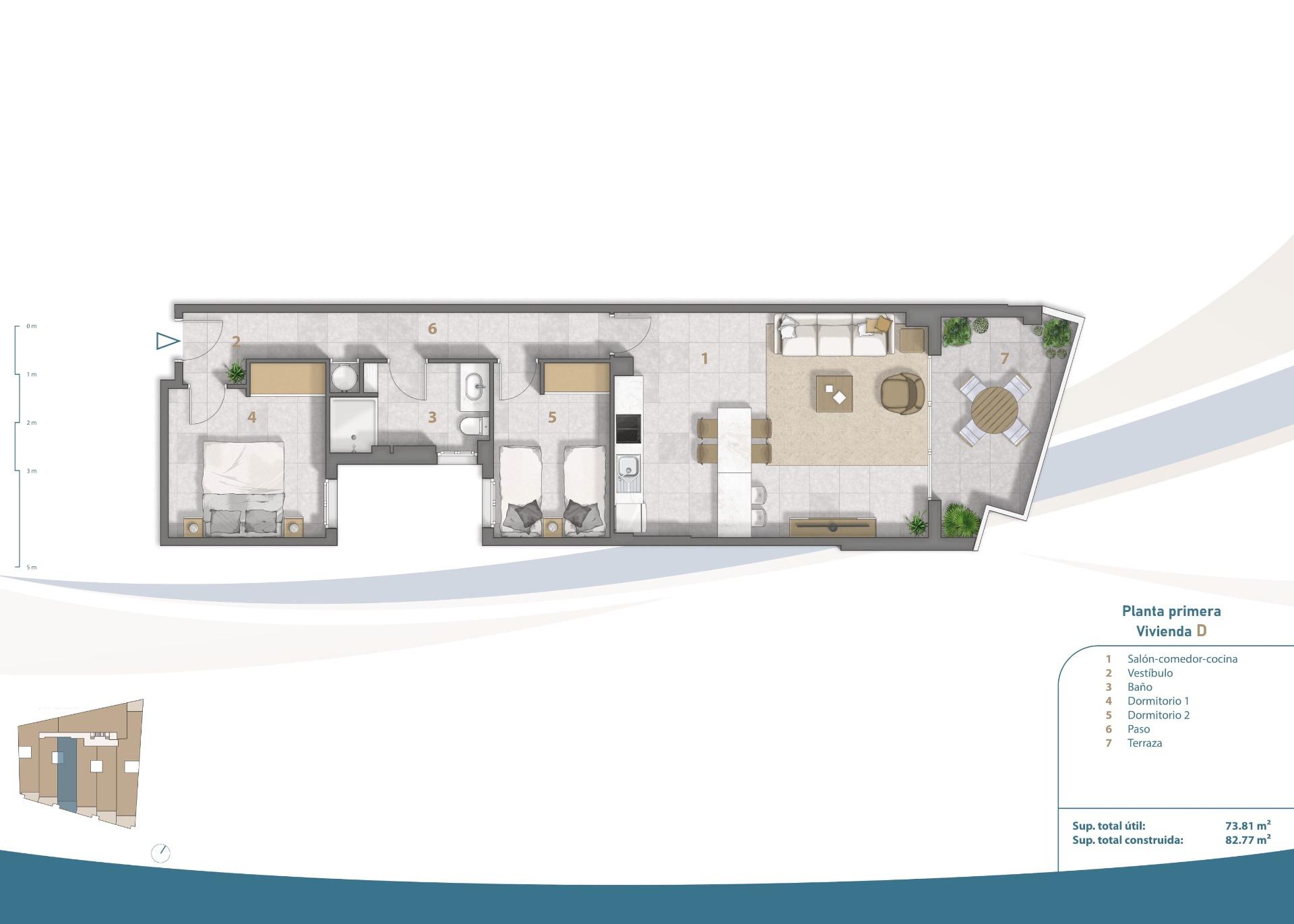 Apartament w San Pedro del Pinatar #12