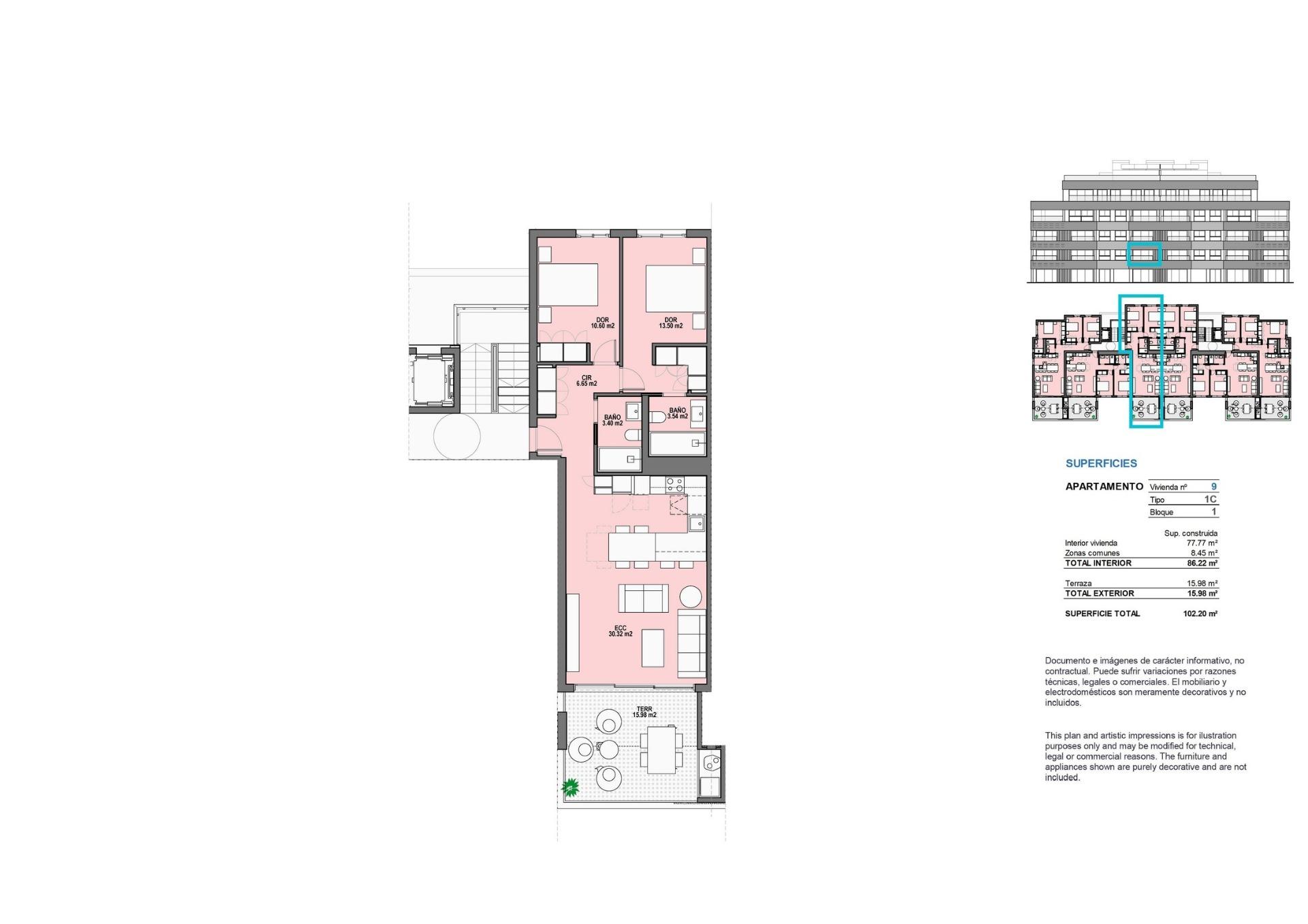 Apartament w Torre - Pacheco #20